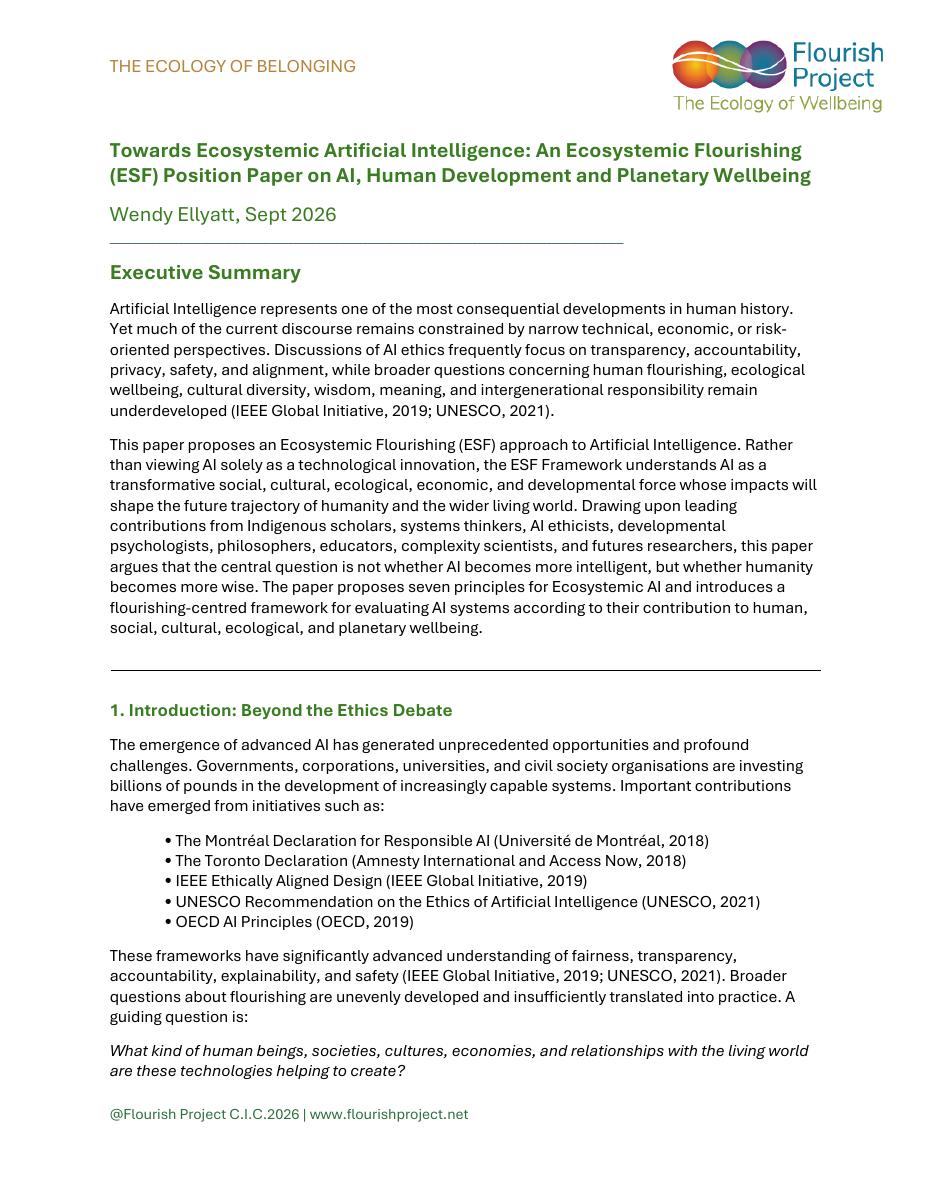 Cover of Towards Ecosystemic Artificial Intelligence